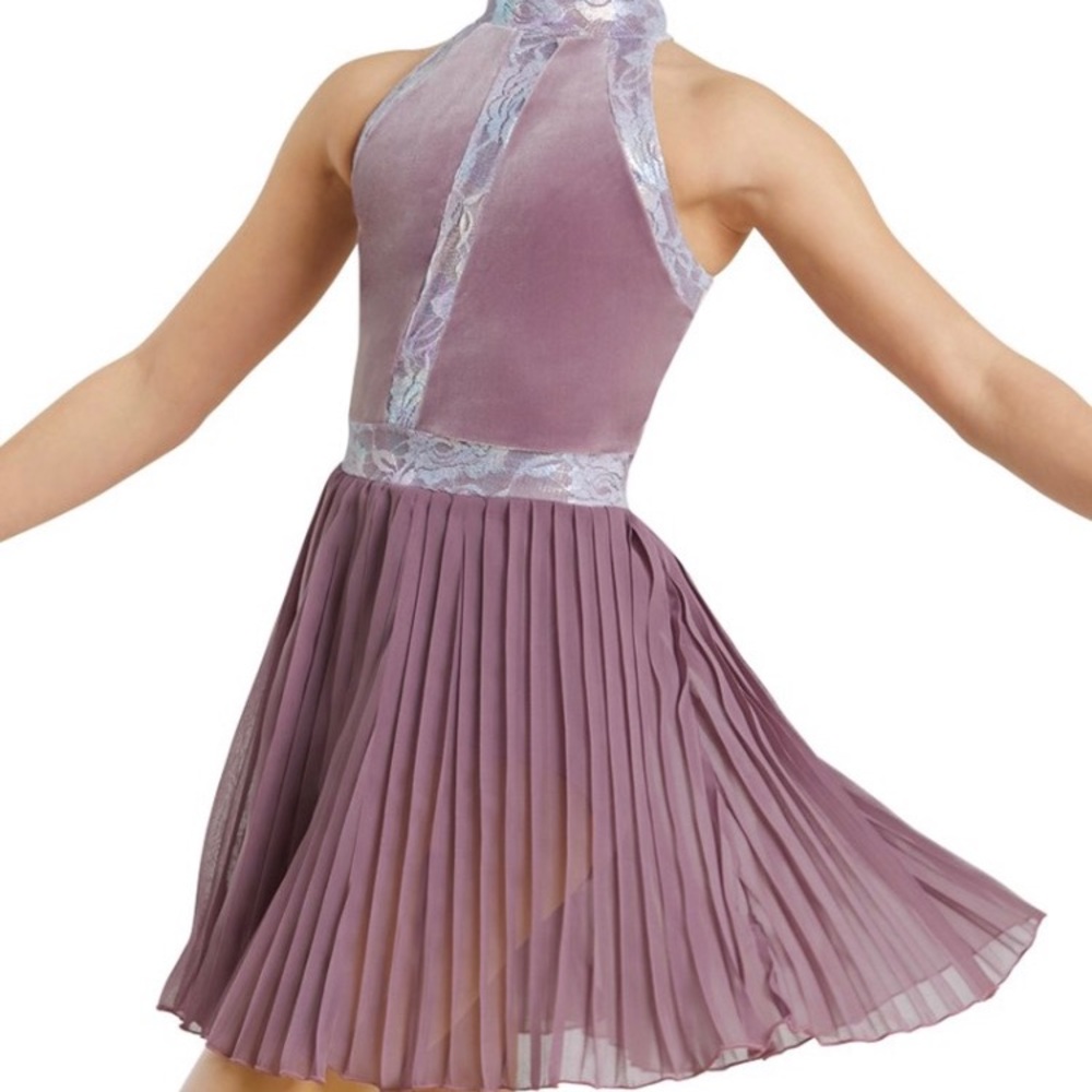 High neck small adult SA lyrical dance costume